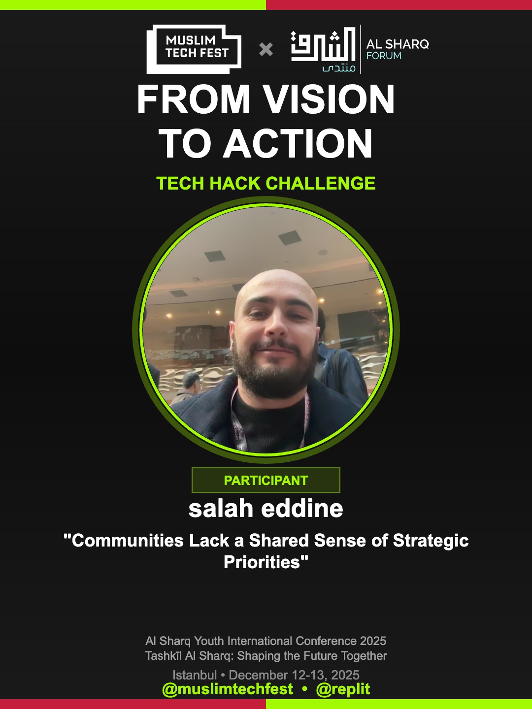 Salah Eddine's Tech Hack Challenge Certificate