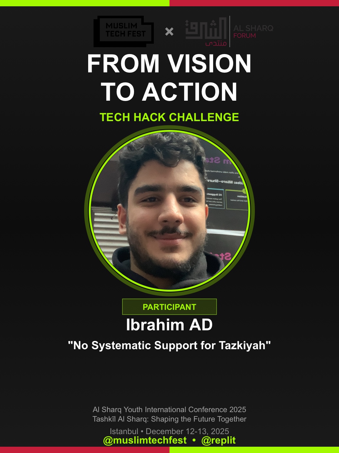 Ibrahim AD's Tech Hack Challenge Certificate
