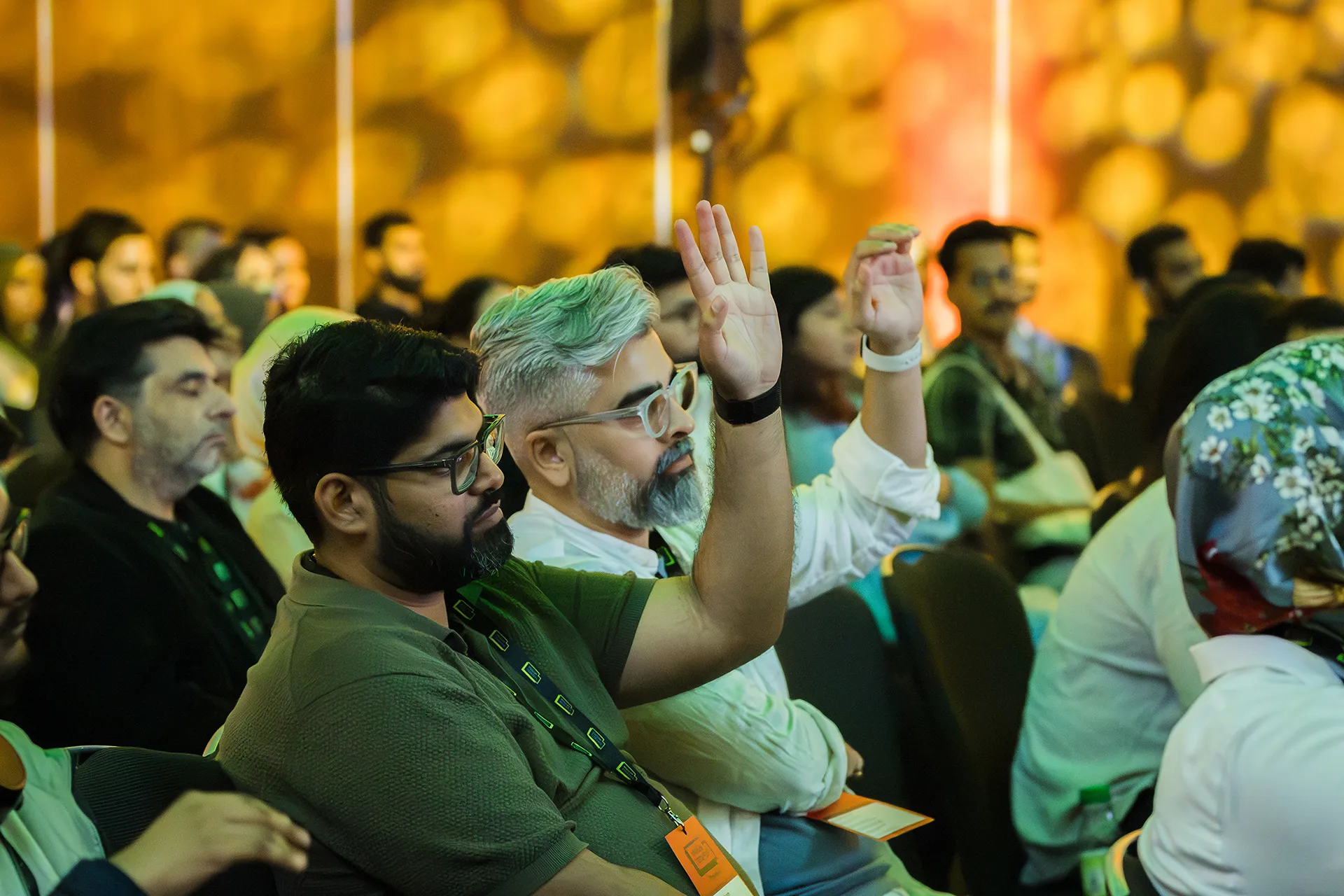 Your voice in the room