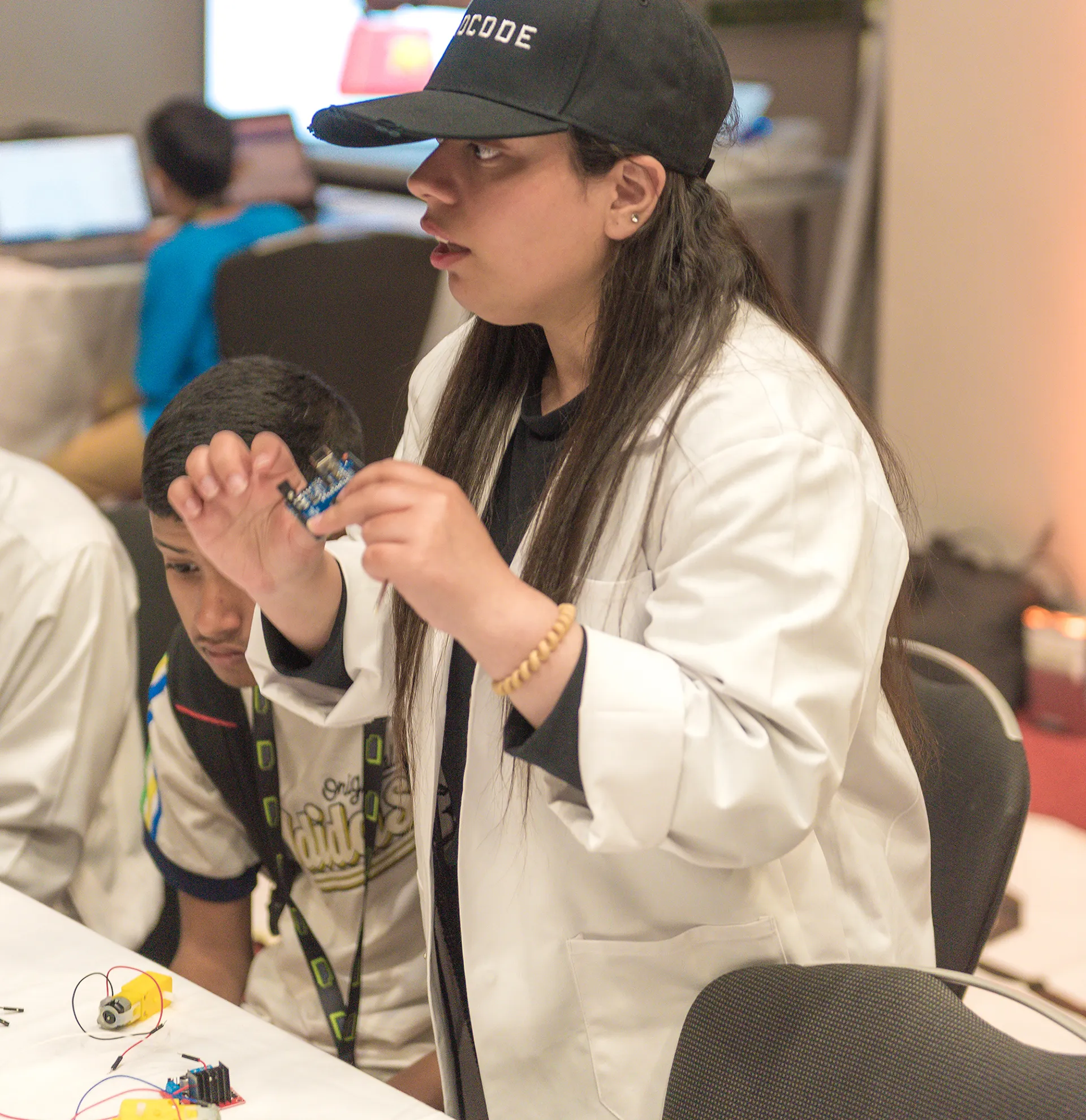 Your hands on the problem