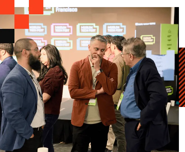 It's this rare blend of high-level tech and community. You're building long-lasting relationships with people who are shaping the future of tech.